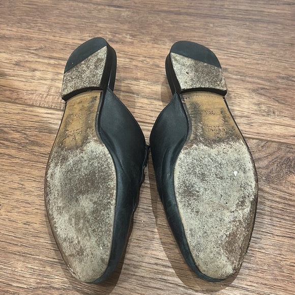 Gucci loafer slides, black, worn, 6.5 - Picture 2 of 2